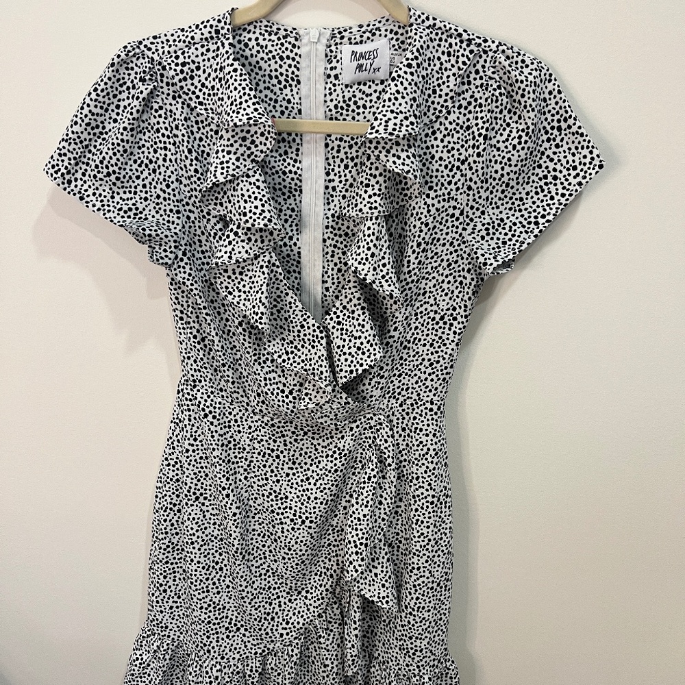 Princess Polly Polka Dot Dress Size US 2